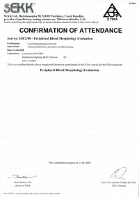 SEKK — Peripheral Blood Morphology Evaluation